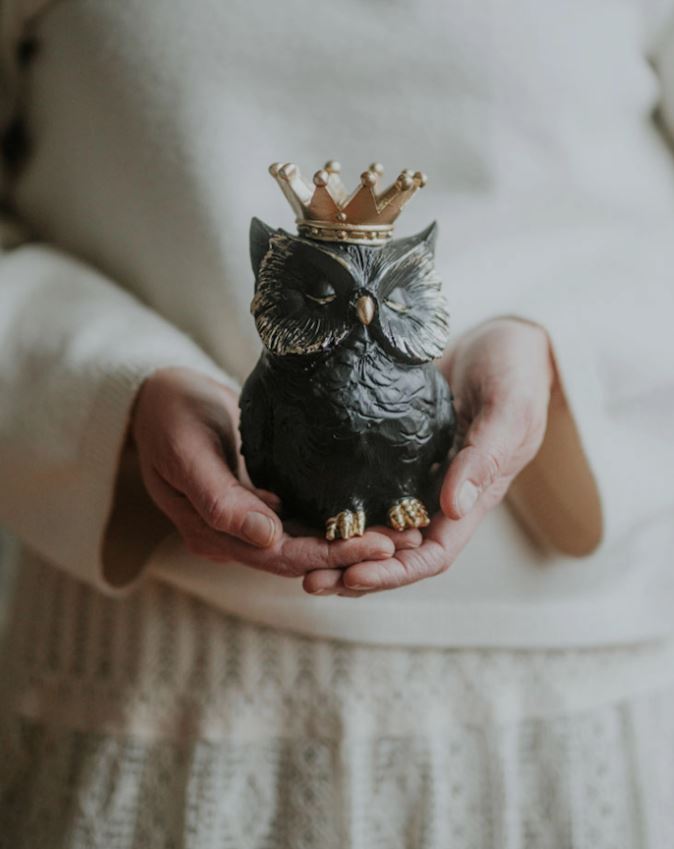 Dekoration Uggla Krona Mix 21/17cm