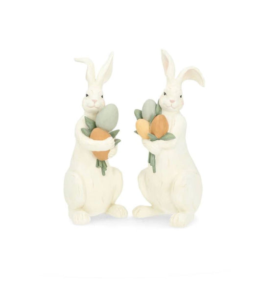 Påskdekoration Kanin Blommor Mix 30cm