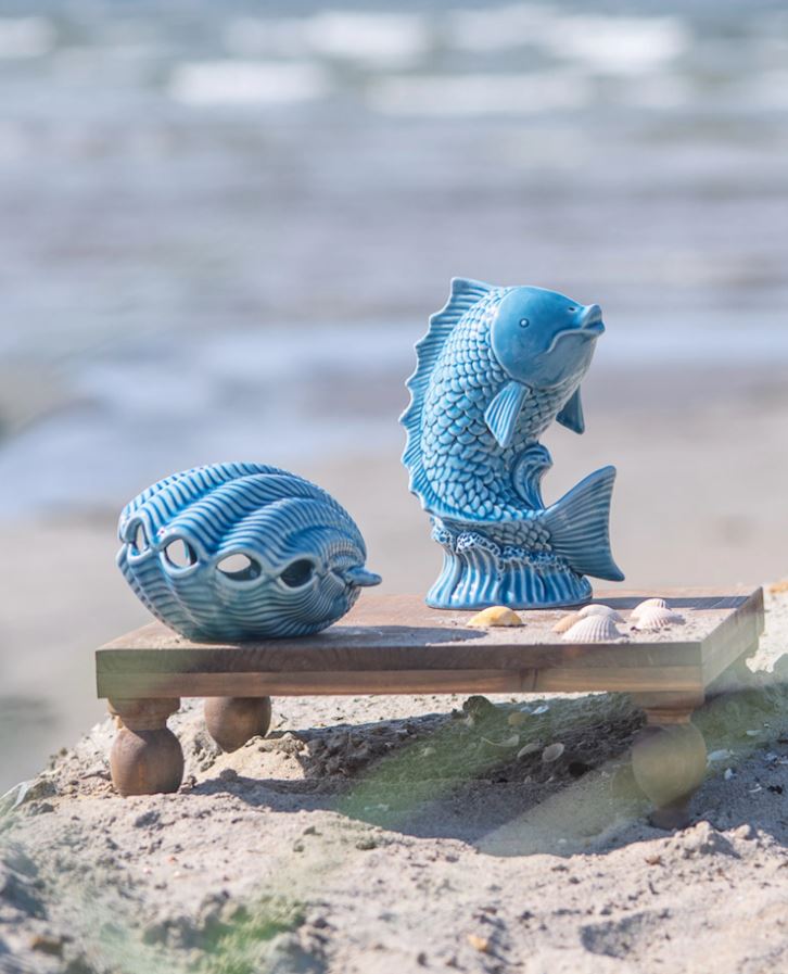 Dekoration Fisk på Våg 2-pack 18 cm