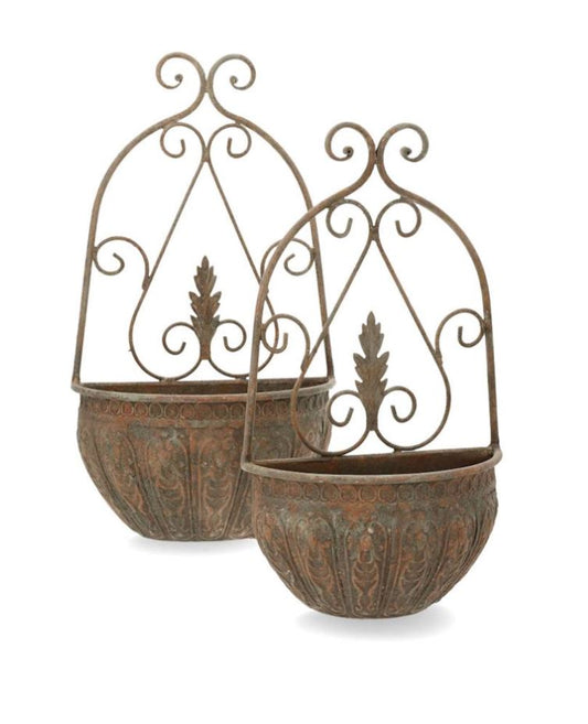 Blomkruka Utomhus Väggampel Irina Ash 2-pack I lager April 2026