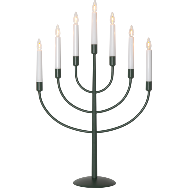 Adventsljusstake Titus 59 cm grön