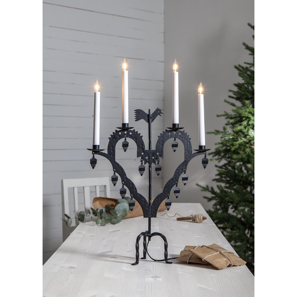 Adventsljusstake Tupp 62 cm