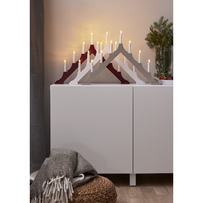 Adventsljusstake ALMA 58,5x5,5x40,5 cm Beige