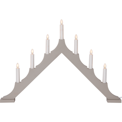 Adventsljusstake ALMA 58,5x5,5x40,5 cm Beige