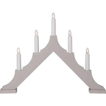 Adventsljusstake ALMA 44x5,5x33,5 cm Beige