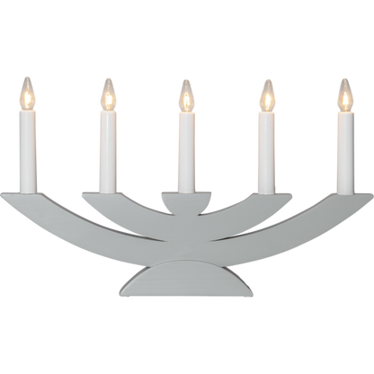 Adventsljusstake Navida 42x5x24 cm ljusgrå
