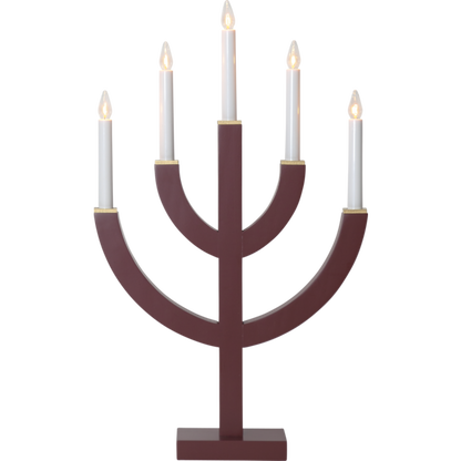 Adventsljusstake ANNO 59 cm Röd