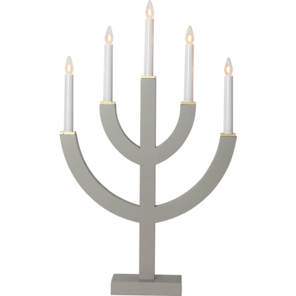 Adventsljusstake ANNO 59 cm Beige