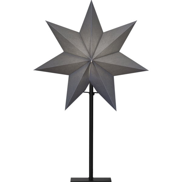 Adventsstjärna Pappersstjärna på fot Frozen 55 cm