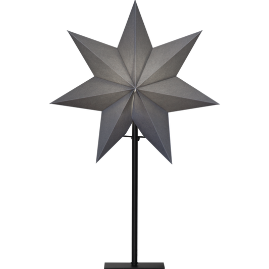 Adventsstjärna Pappersstjärna på fot Frozen 55 cm