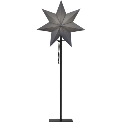 Adventsstjärna Pappersstjärna på fot Frozen 85 cm