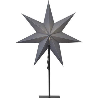 Adventsstjärna Pappersstjärna på fot Frozen 75 cm