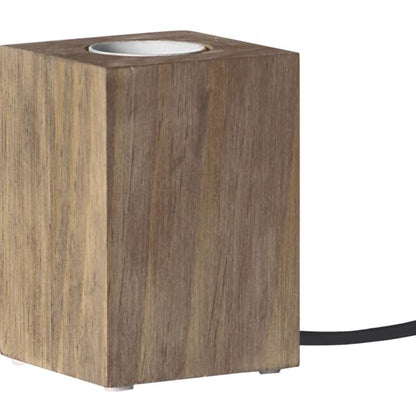 Bordslampa Lampfot Box Brun