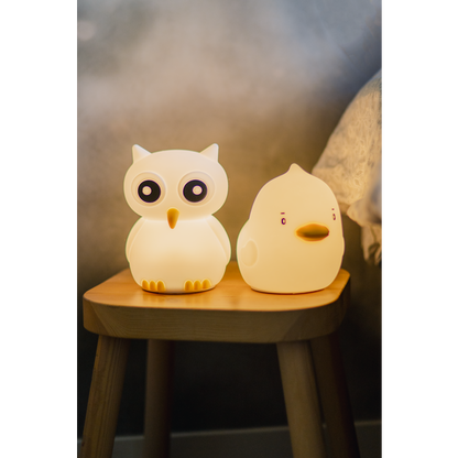 Div. belysning Nattlampa LED Uggla 14,8 cm