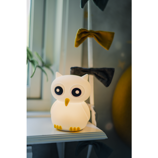 Div. belysning Nattlampa LED Uggla 14,8 cm