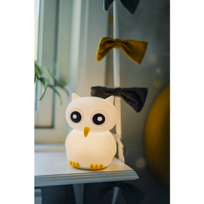 Div. belysning Nattlampa LED Uggla 14,8 cm