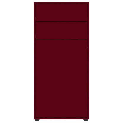 Skoställ DIV. Skoskåp GW-Madeo rubinröd