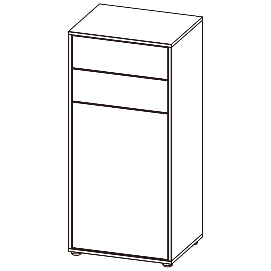 Skoställ DIV. Skoskåp GW-Madeo rubinröd