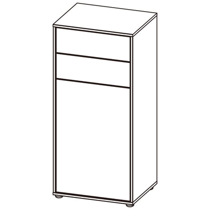 Skoställ DIV. Skoskåp GW-Madeo rubinröd