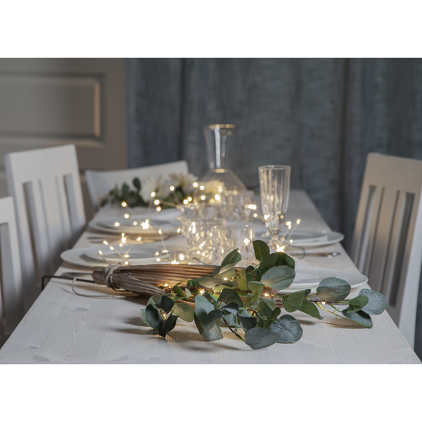Belysning jul kvist Eucalyptus 90 cm