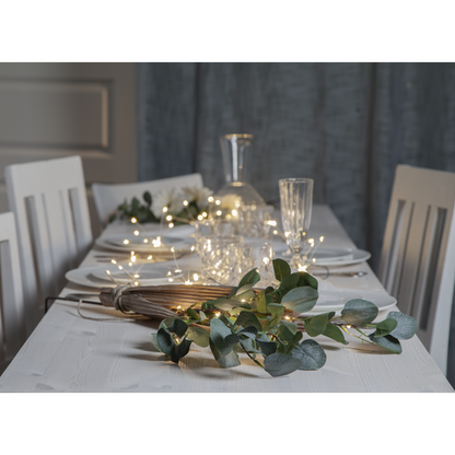Belysning jul kvist Eucalyptus 90 cm