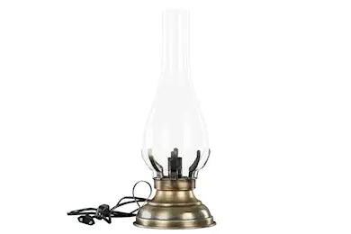 Bordslampa El 42 cm - Antikmässing