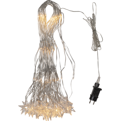 Juldekoration Utomhus Ljusnät Star 480x46 cm