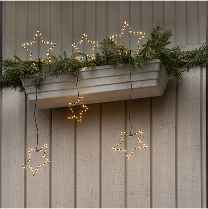 Juldekoration Utomhus Stjärnor 80x85 cm