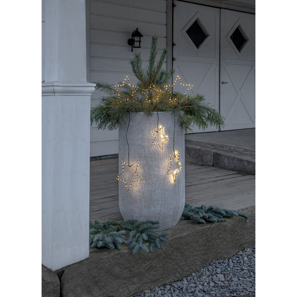 Juldekoration Utomhus Stjärnor 80x85 cm