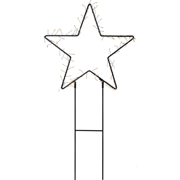 Juldekoration Utomhus Siluett Stjärna 40x80 cm