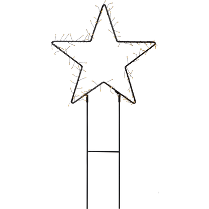 Juldekoration Utomhus Siluett Stjärna 40x80 cm