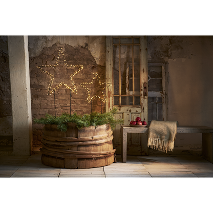 Juldekoration Utomhus Siluett Stjärna 40x80 cm