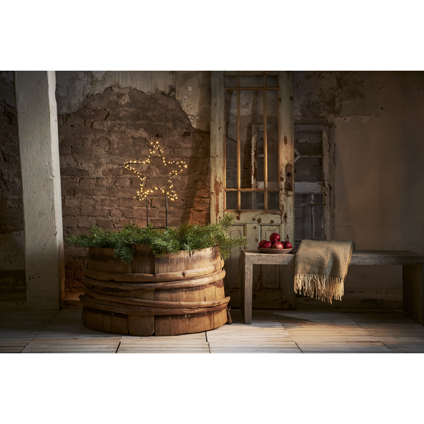 Juldekoration Utomhus Siluett Stjärna 40x80 cm