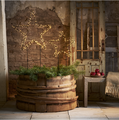 Juldekoration Utomhus Siluett Stjärna 40x80 cm