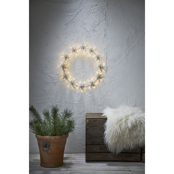 Juldekoration Utomhus Flower ring 50 cm