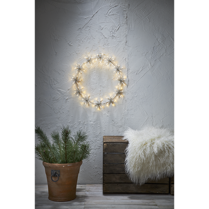 Juldekoration Utomhus Flower ring 50 cm