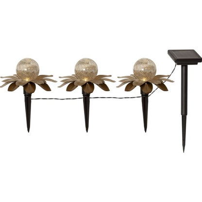 Trädgårdsbelysning DIV. Soldriven Lilly 3 p