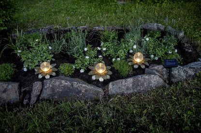 Trädgårdsbelysning DIV. Soldriven Lilly 3 p