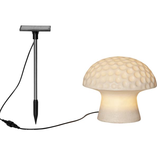 Trädgårdsbelysning DIV. Soldriven Svamp 19 cm