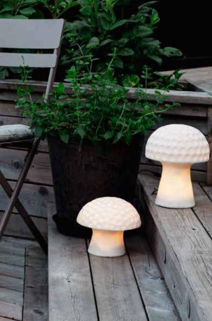 Trädgårdsbelysning DIV. Soldriven Svamp 24 cm
