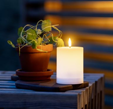 Trädgårdsbelysning DIV. Soldriven Solcellsljus Flamme Saul 12,5 cm