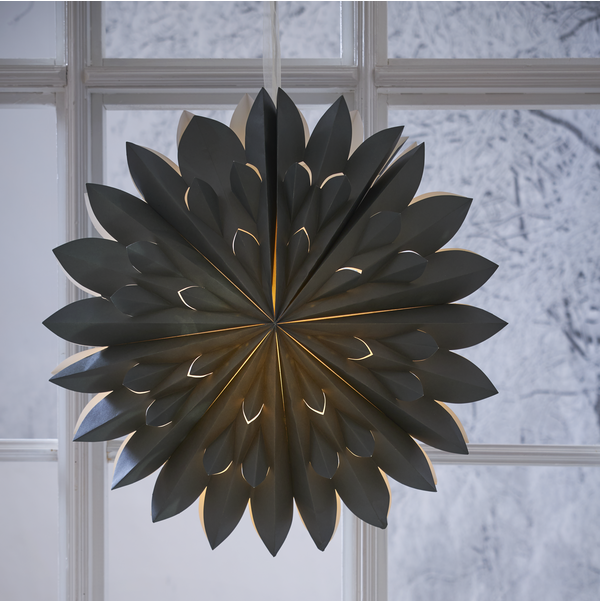 Adventsstjärna Pappersstjärna Clipp 60 cm grön