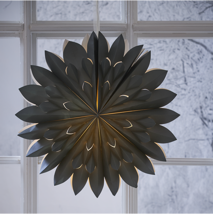 Adventsstjärna Pappersstjärna Clipp 60 cm grön