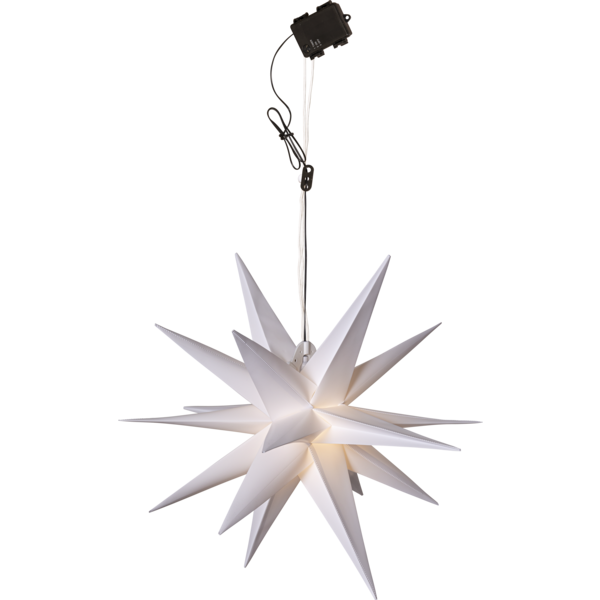Juldekoration Utomhus Stjärna 60 cm vit