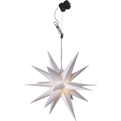 Juldekoration Utomhus Stjärna 60 cm vit