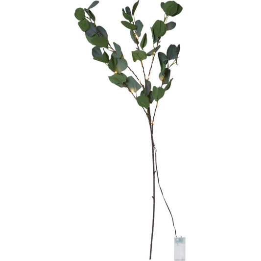 Belysning jul kvist Eucalyptus 90 cm