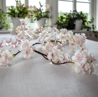Div. belysning Ljusslinga körsbärsblommor 180 cm
