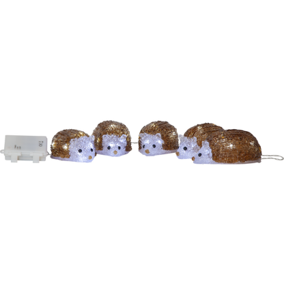 Juldekoration Utomhus Igelkottar 130 cm