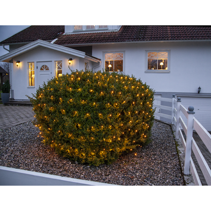 Juldekoration Utomhus Ljusnät Golden Warm White 200cm