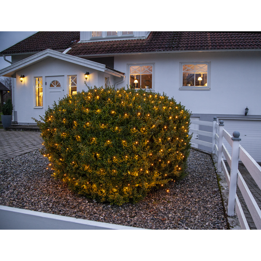 Juldekoration Utomhus Ljusnät Golden Warm White 200cm